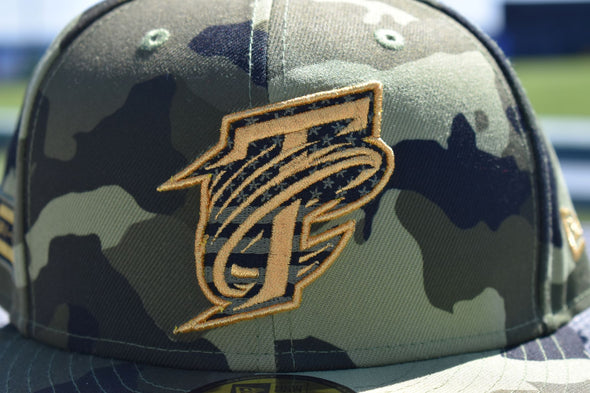 2022 Dust Devils Armed Forces Day Camo Fitted Cap